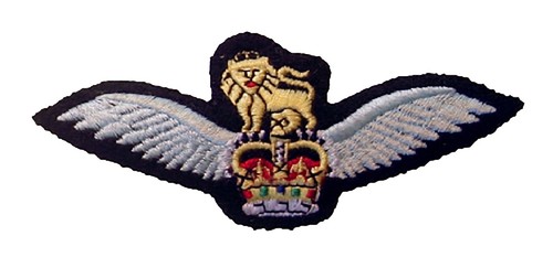 Queen crown pilot abzeichen - pilot,