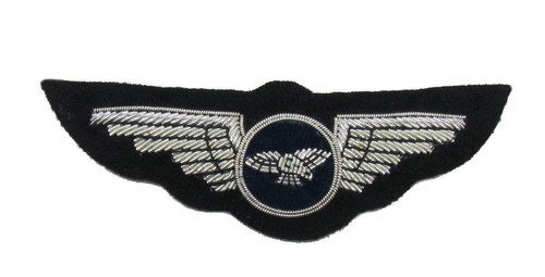 Abzeichen pilot flügel silber - abzeichen,